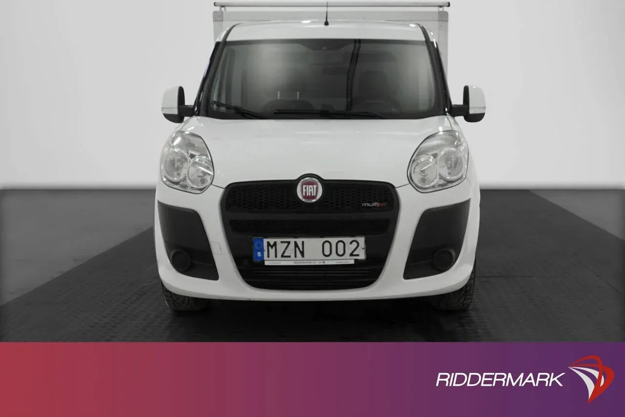 Fiat Doblo WORK UP 1.3 90hk Drag M-värmare Påbyggnad Moms Image 2